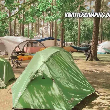 Campsite Standplatz Fuer Ein Wohnmobil Oder Zelt Im Knattercamping In Am Bantikow
