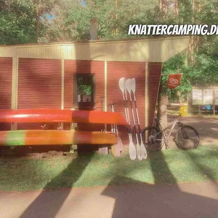 Standplatz Fuer Ein Wohnmobil Oder Zelt Im Knattercamping In Am Bantikow
